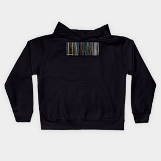 Ghost_of_Tsushima Game Barcode Visualization Kids Hoodie